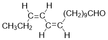 (Z,Z)-11,13-hexadecadienal structure