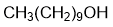 1-Decanol structure